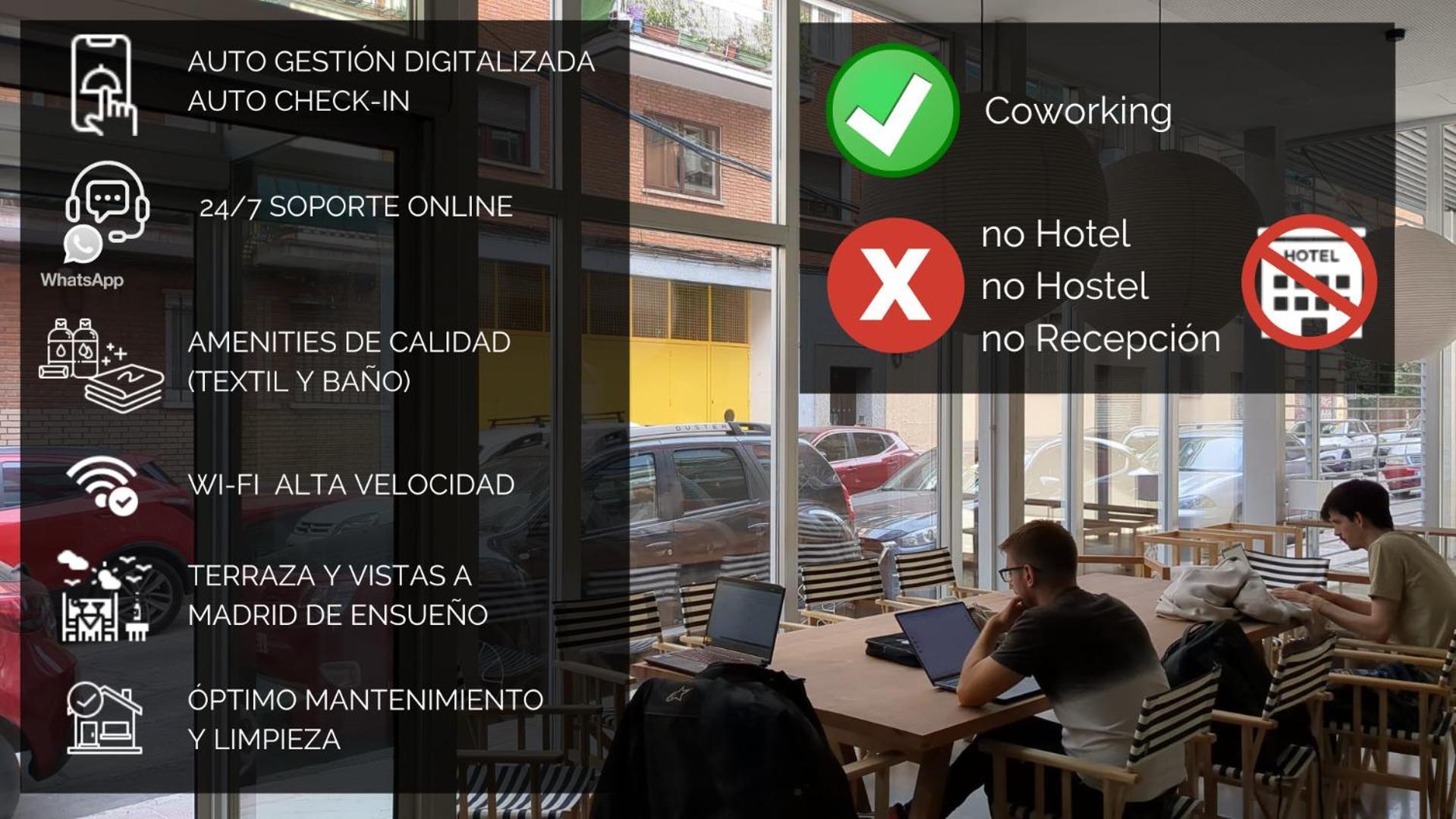 Madrid Live Coworking - Self Service - Zewnętrze zdjęcie